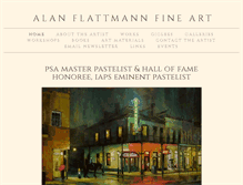 Tablet Screenshot of alanflattmann.com